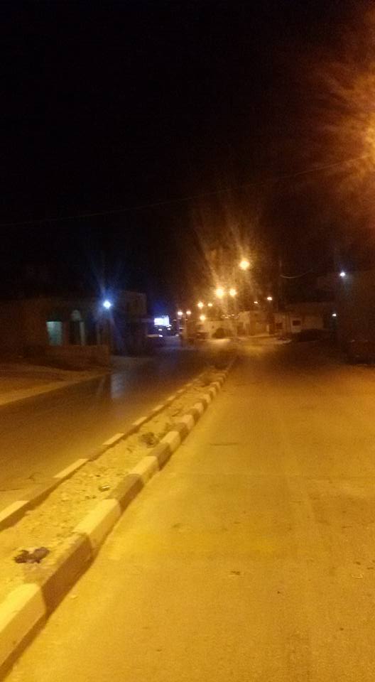 انارة الشارع الرئيسي